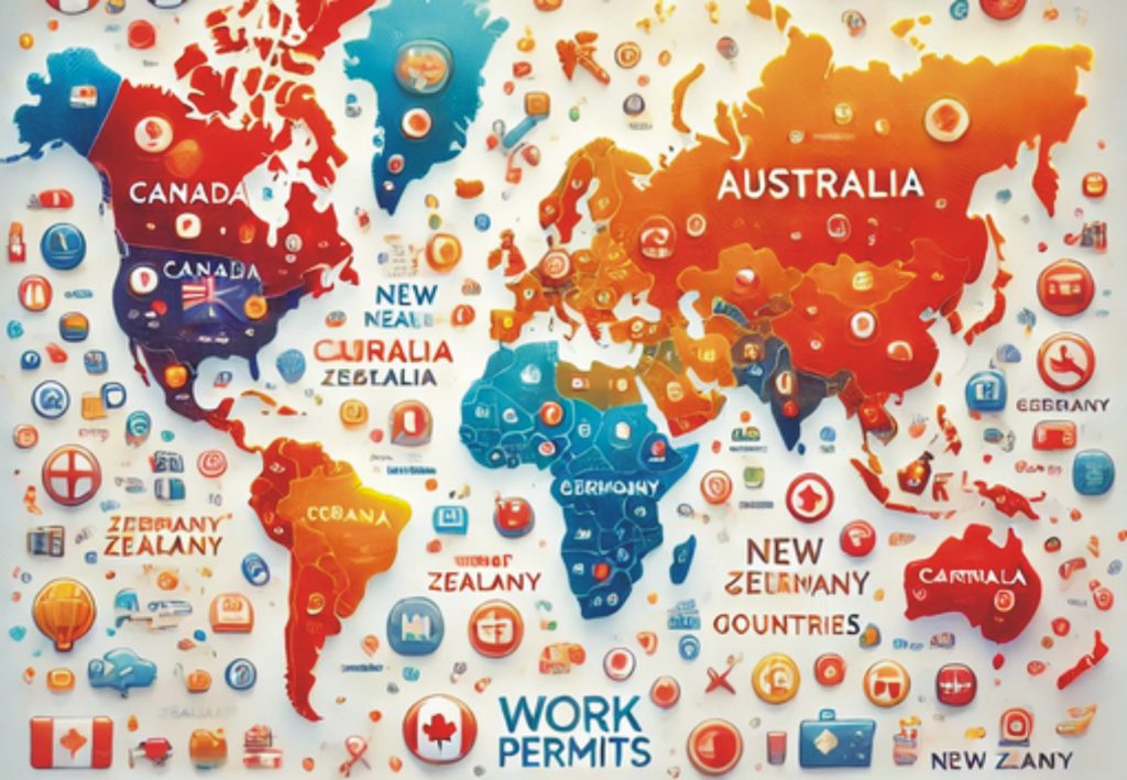 Easiest Countries for Work Permits